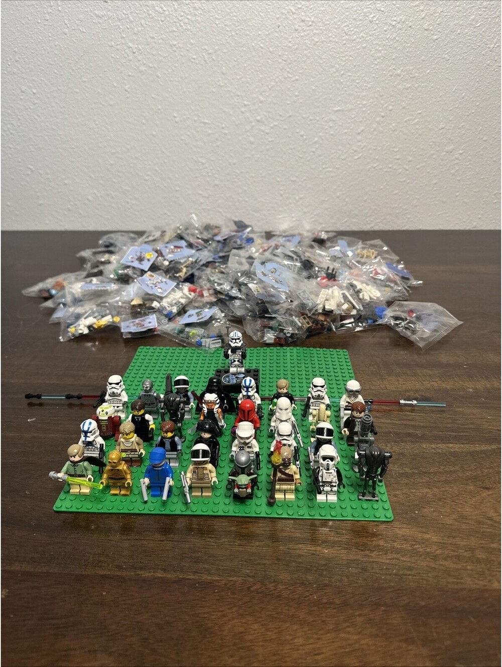 Lego Starwars Minifigures Mini Builds 71 Builds 29 Figs Advent ARC Trooper Lot